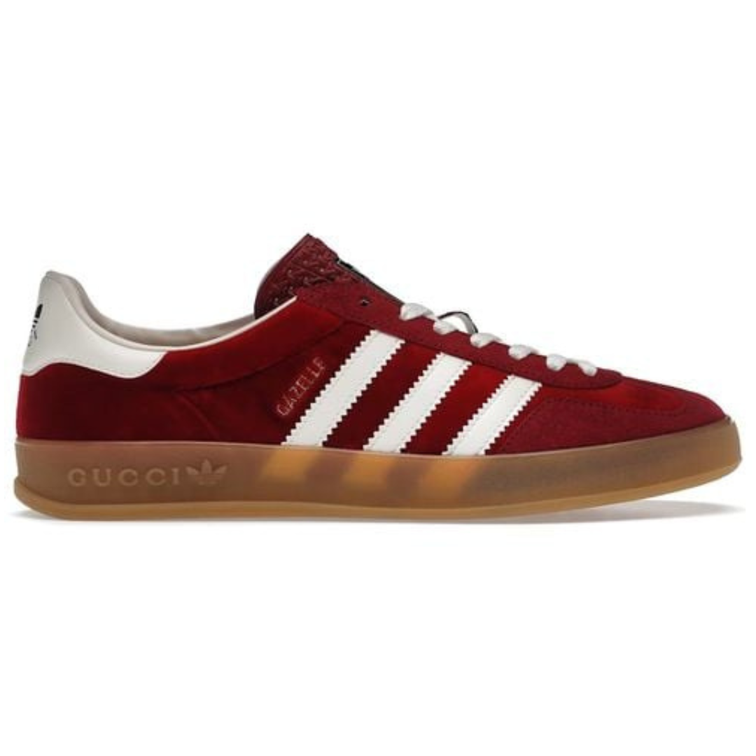 Adidas x Gucci Gazelle ‘Red Velvet'