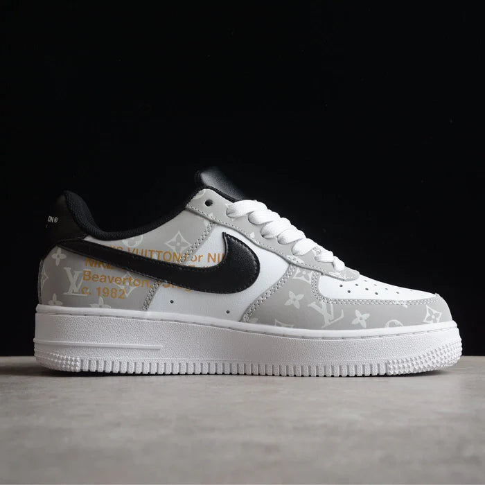 LV x Nike Air Force 1 Royal Gray