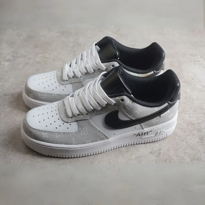 LV x Nike Air Force 1 Royal Gray