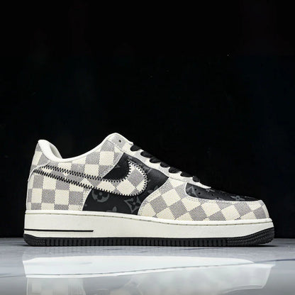 LV x Nike Air Force 1 Royal Black