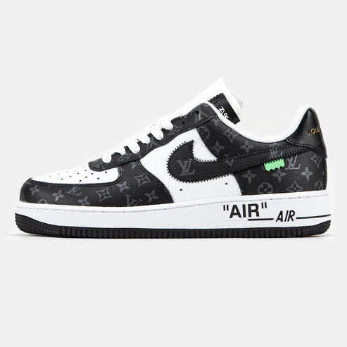 LV x Nike Air Force 1 Low ‘Virgil Abloh – Black White Monogram’