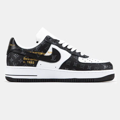 LV x Nike Air Force 1 Low ‘Virgil Abloh – Black White Monogram’