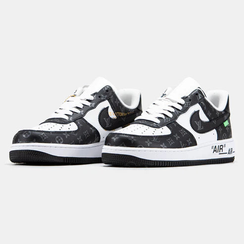 LV x Nike Air Force 1 Low ‘Virgil Abloh – Black White Monogram’