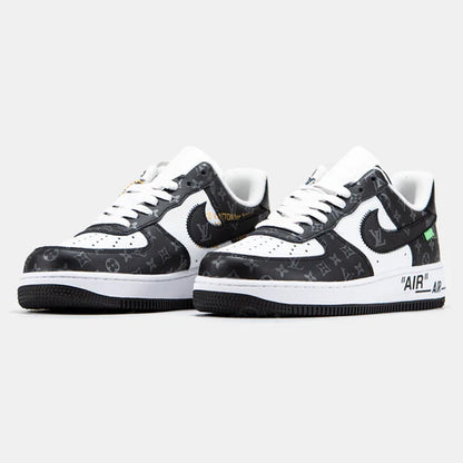 LV x Nike Air Force 1 Low ‘Virgil Abloh – Black White Monogram’