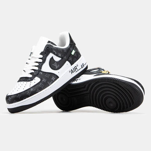 LV x Nike Air Force 1 Low ‘Virgil Abloh – Black White Monogram’