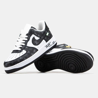 LV x Nike Air Force 1 Low ‘Virgil Abloh – Black White Monogram’