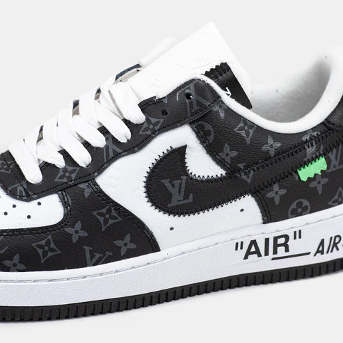 LV x Nike Air Force 1 Low ‘Virgil Abloh – Black White Monogram’