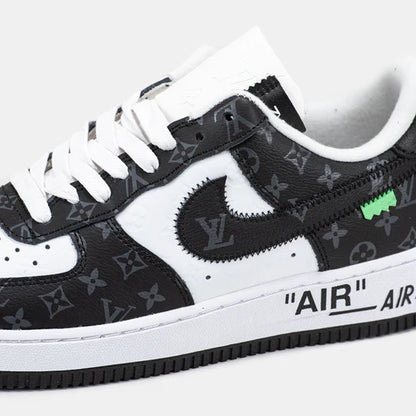 LV x Nike Air Force 1 Low ‘Virgil Abloh – Black White Monogram’