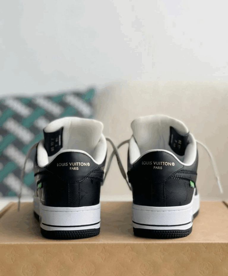 LV x Nike Air Force 1 Low ‘Virgil Abloh – Black/White’