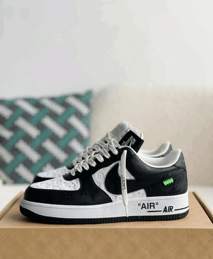 LV x Nike Air Force 1 Low ‘Virgil Abloh – Black/White’
