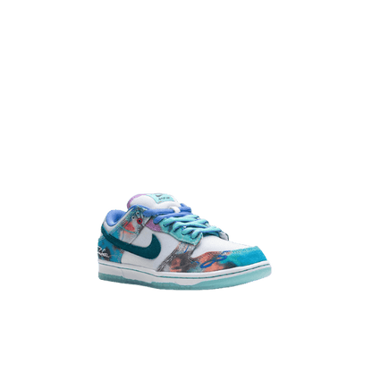 Nike SB Dunk Low x Futura Laboratories "Bleached Aqua" Sneakers