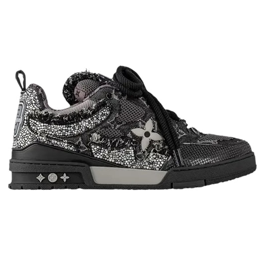 Skate Sneaker Black Swarovski™ Crystals