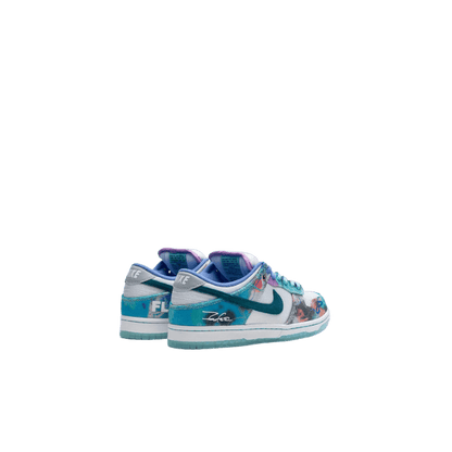 Nike SB Dunk Low x Futura Laboratories "Bleached Aqua" Sneakers