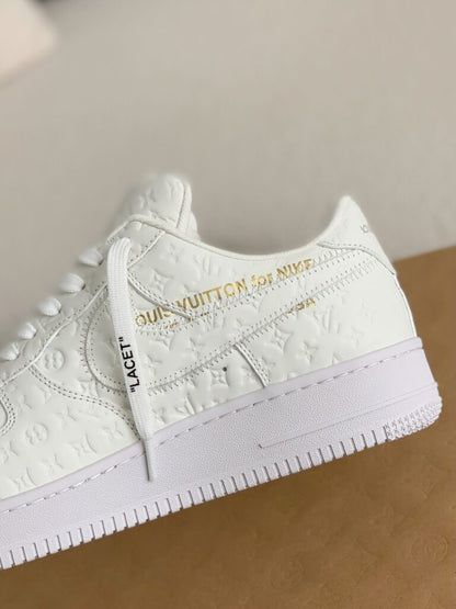 LV x Nike Air Force 1 Low 'By Virgil Abloh White’