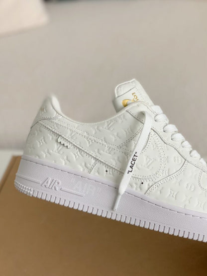 LV x Nike Air Force 1 Low 'By Virgil Abloh White’