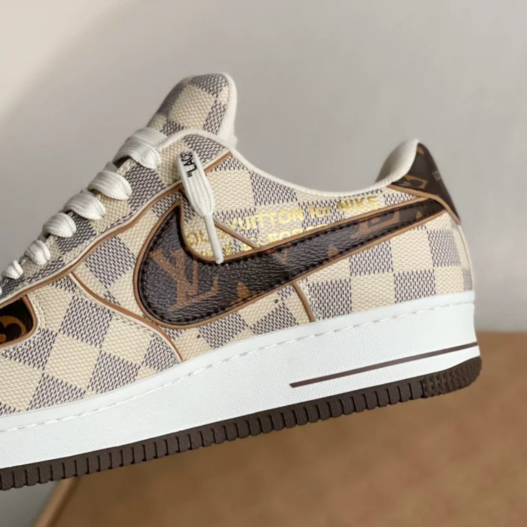 LV x Nike Air Force 1 Damier Canvas