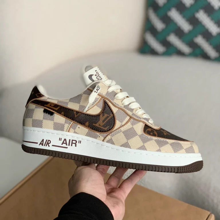 LV x Nike Air Force 1 Damier Canvas