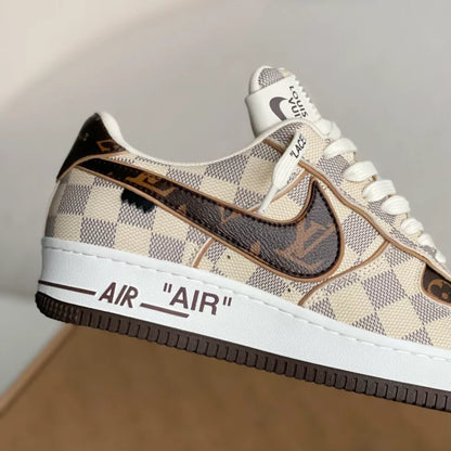 LV x Nike Air Force 1 Damier Canvas