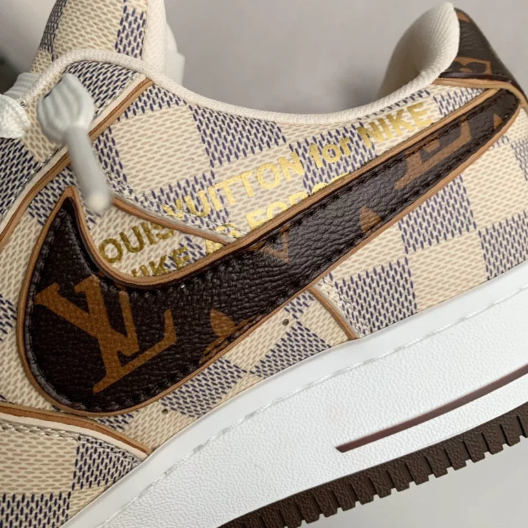 LV x Nike Air Force 1 Damier Canvas