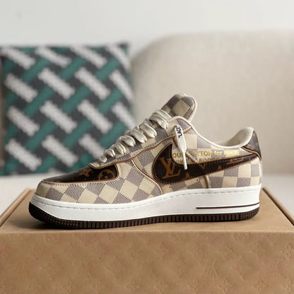 LV x Nike Air Force 1 Damier Canvas