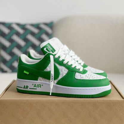 LV x Nike Air Force 1 Low ‘Virgil Abloh – White/Green’