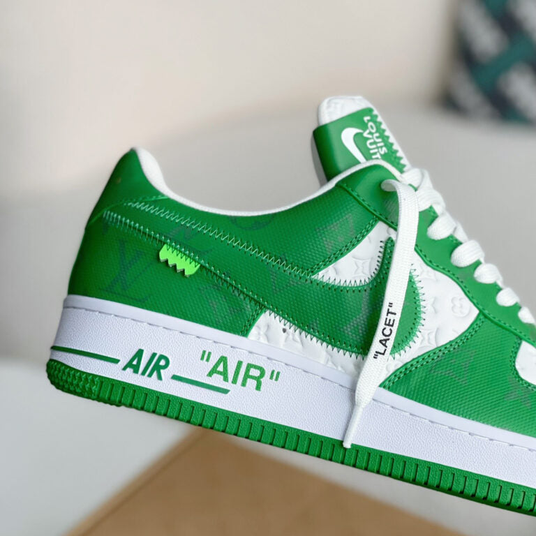 LV x Nike Air Force 1 Low ‘Virgil Abloh – White/Green’