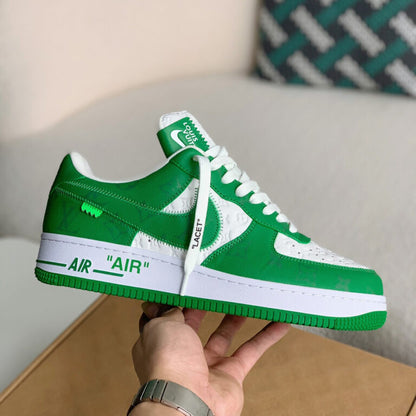 LV x Nike Air Force 1 Low ‘Virgil Abloh – White/Green’