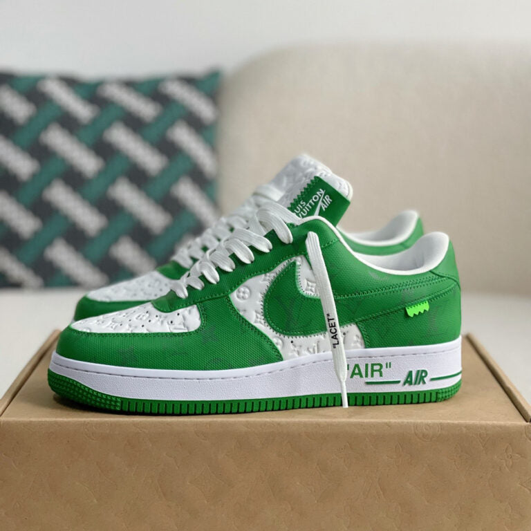 LV x Nike Air Force 1 Low ‘Virgil Abloh – White/Green’