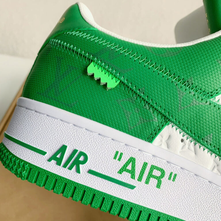 LV x Nike Air Force 1 Low ‘Virgil Abloh – White/Green’