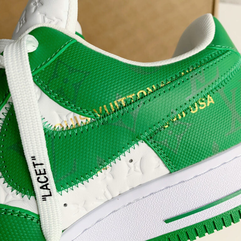 LV x Nike Air Force 1 Low ‘Virgil Abloh – White/Green’