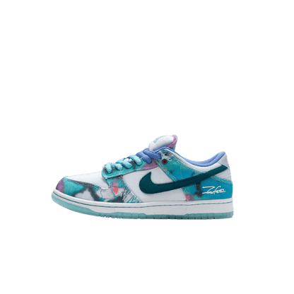 Nike SB Dunk Low x Futura Laboratories "Bleached Aqua" Sneakers