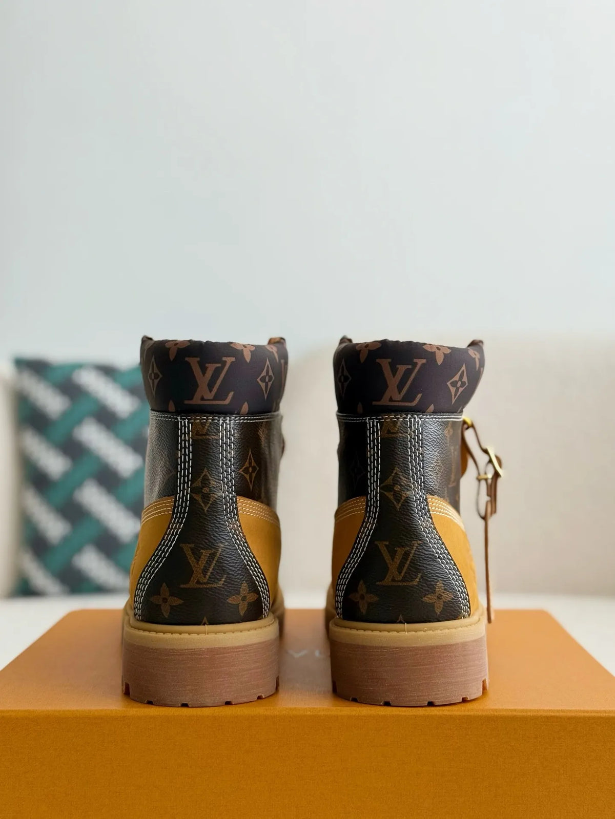 LV x Timberland 6-Inch Boot Wheat Monogram