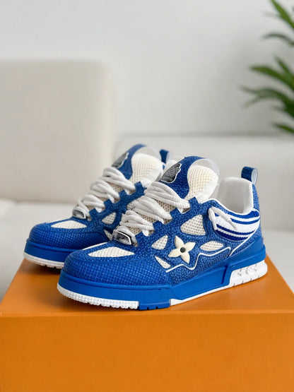 Skate Sneaker Blue Crystal