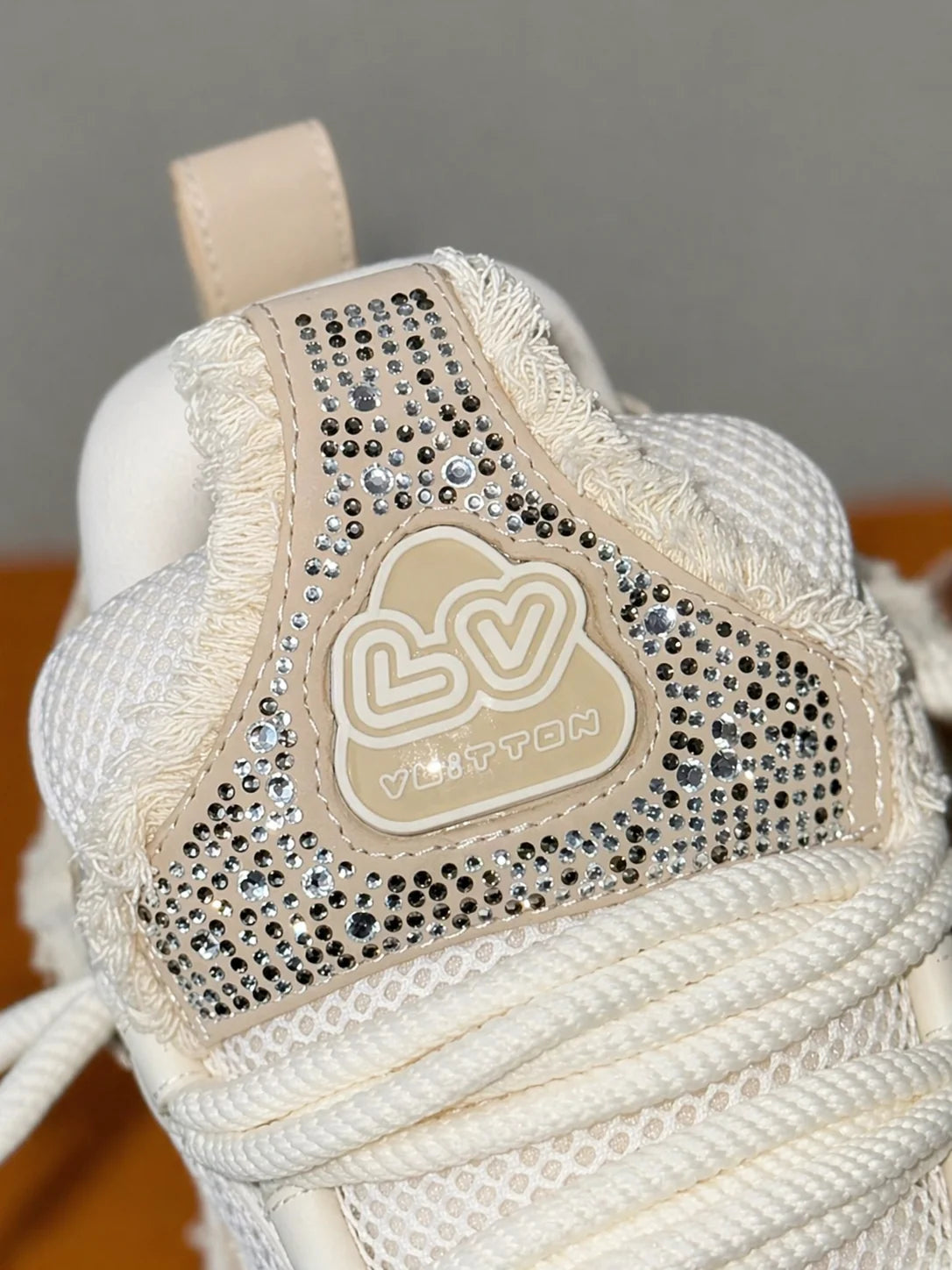 LV Skate Sneaker Beige