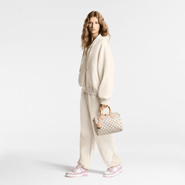 LV Trainer Sneaker Rose