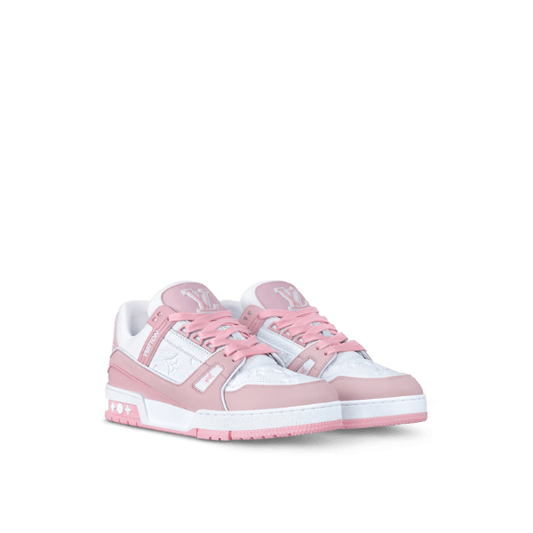 LV Trainer Sneaker Rose