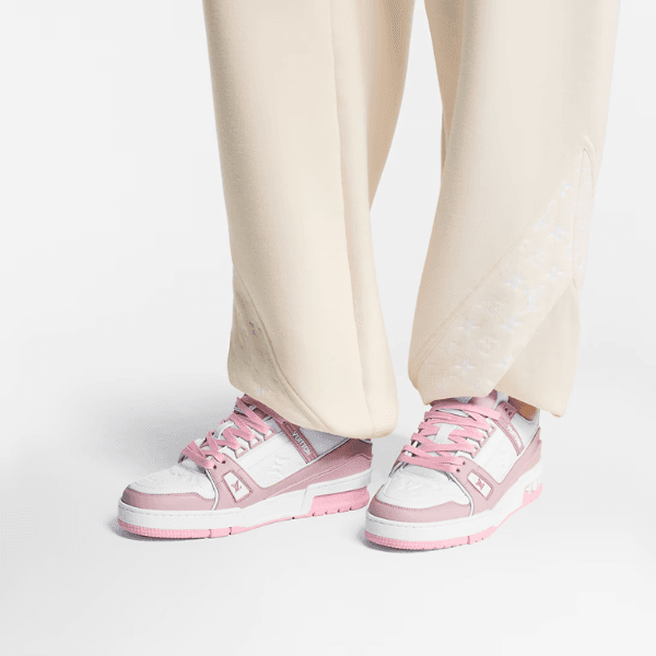 LV Trainer Sneaker Rose