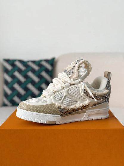 LV Skate Sneaker Beige