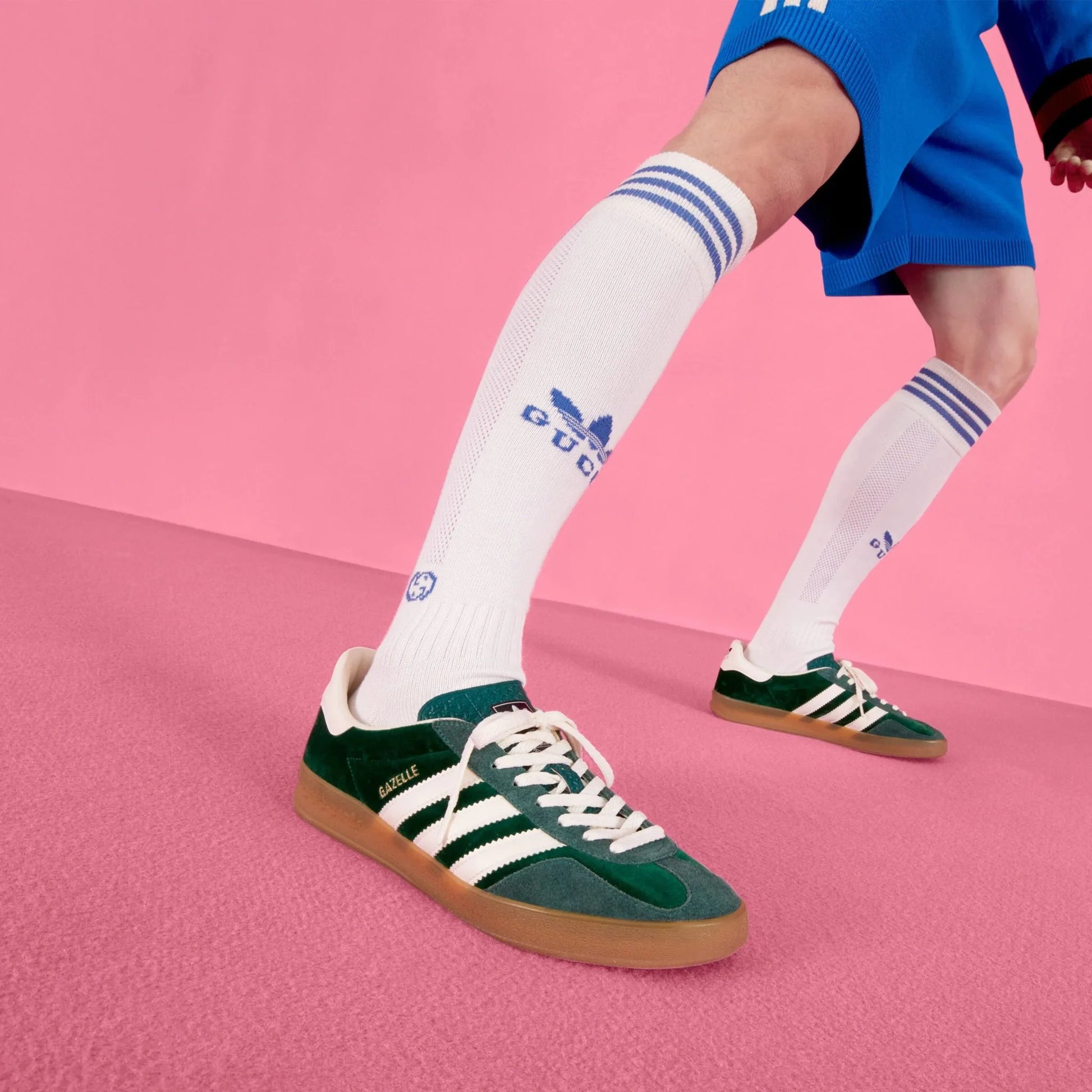 Adidas x Gucci Gazelle Green