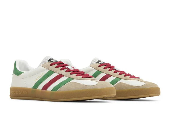 Adidas Gazelle x Gucci White Green Red