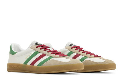 Adidas Gazelle x Gucci White Green Red