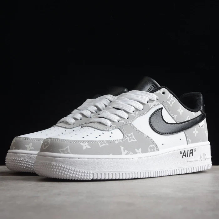 LV x Nike Air Force 1 Royal Gray