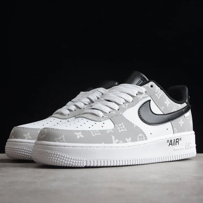 LV x Nike Air Force 1 Royal Gray