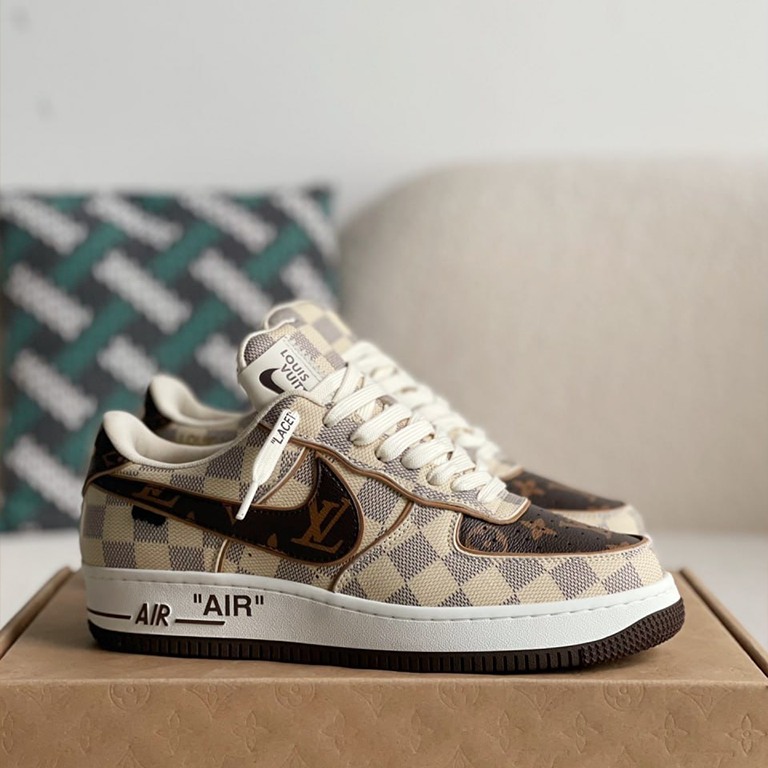 LV x Nike Air Force 1 Damier Canvas