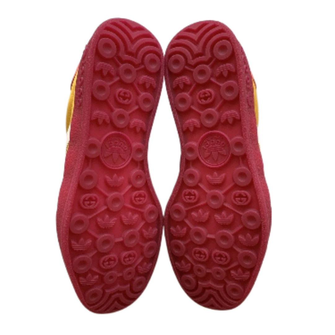 Adidas x Gucci Gazelle ‘Yellow  White Red '