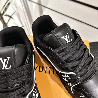 LV Trainer Sneaker  Monogram Black White