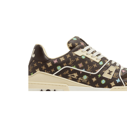 Louis Vuitton x Tyler the Creator LV Trainer “Mocha Multi-Color Monogram” sneakers