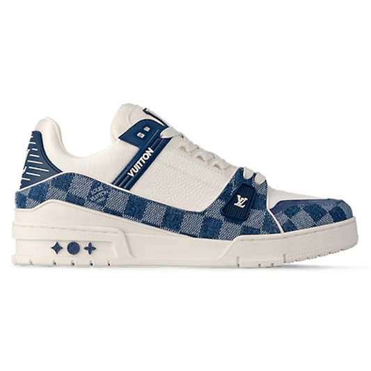 LV Trainer Damier Denim Blue