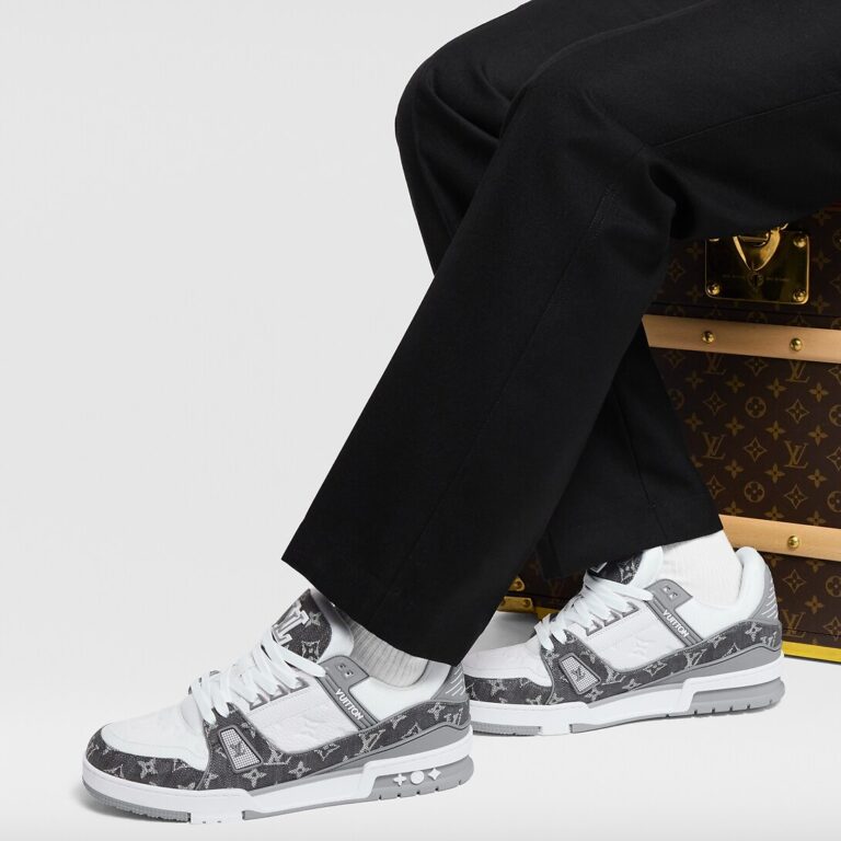 LV Trainer Sneaker ‘Denim Monogram Grey’