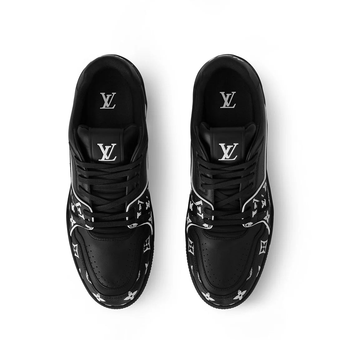 LV Trainer Sneaker  Monogram Black White